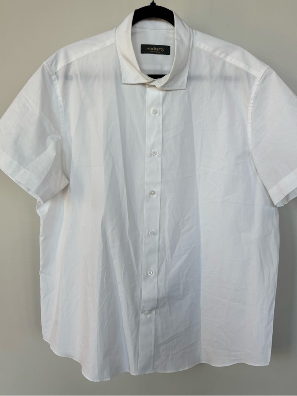 Hockerty Short Sleeve Button Down Shirt‎ Size L/XL